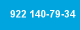 922 140-79-34